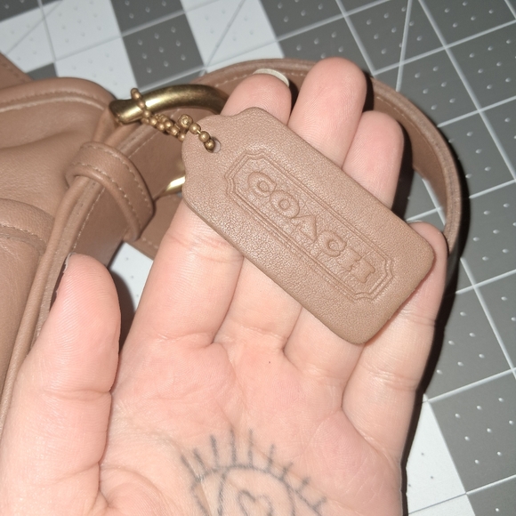 Authentic Vintage Coach Worth Bag, Cocoa Brown - Picture 6 of 11